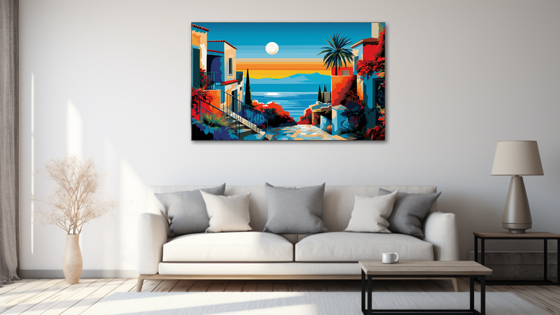 Canvas Wall Art - Mediterranean Creative Art - MT0230