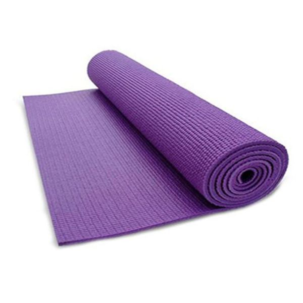 Non Slip 4mm Thick Yoga Mat - Purple