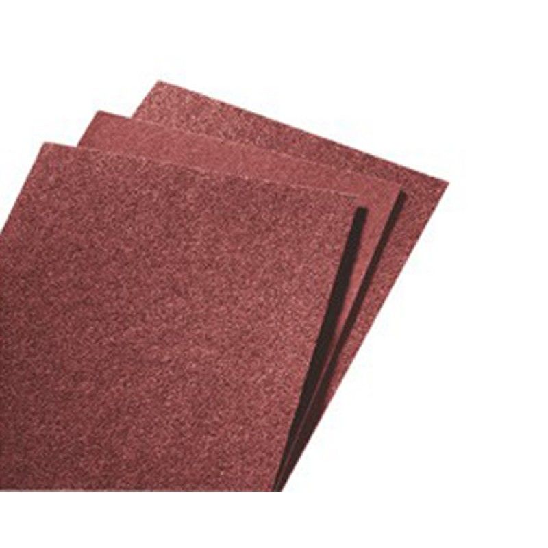 FlexOVit Sandpaper Strip P100 230mm x 280mm Bulk Pack of 50