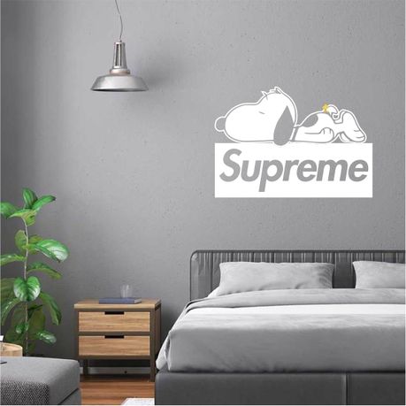 Supreme hotsell decal sticker