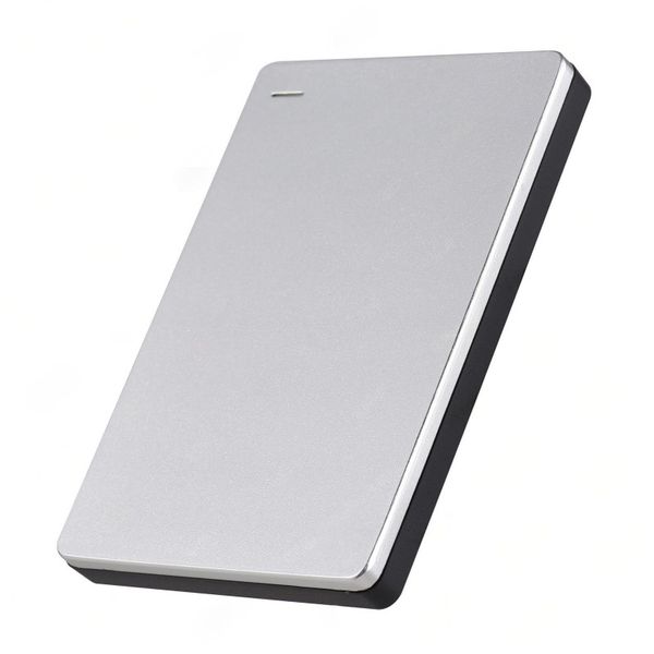 2TB Slim 2.5-Inch Black Portable External Hard Drive ,Plug-and-Play Storage