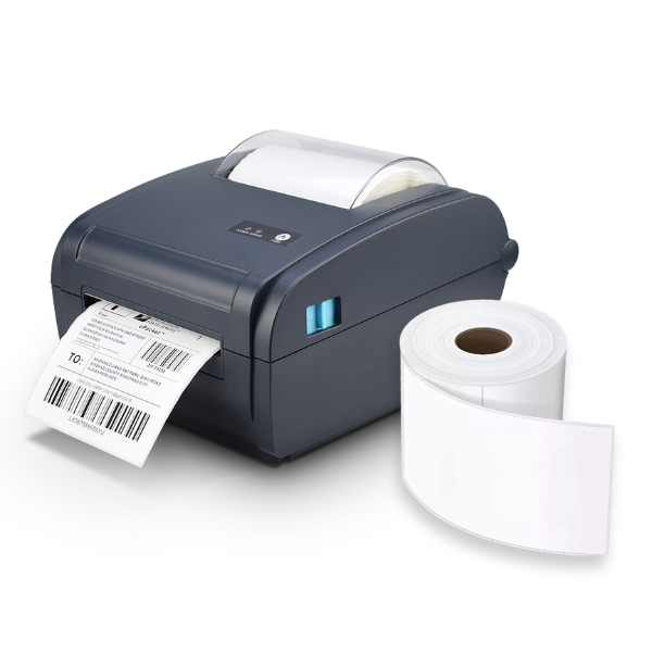Thermal Shipping Label Printer with Bluetooth, USB -Includes Waybill Labels