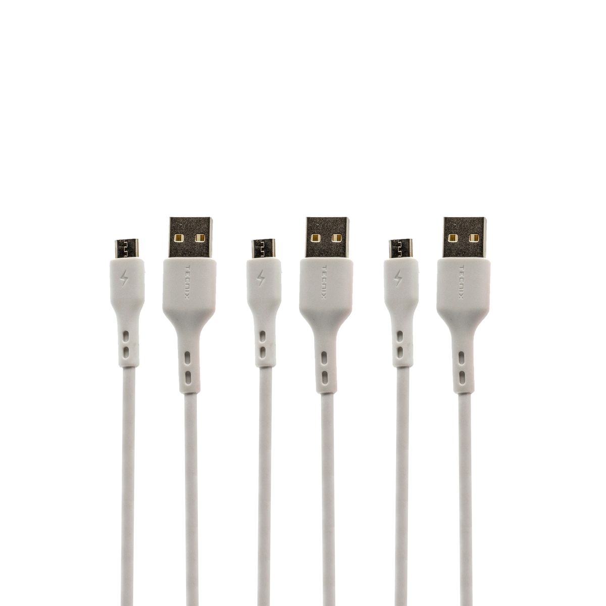Tecnix Micro USB Cable Pack of 3 Shop Today. Get it Tomorrow