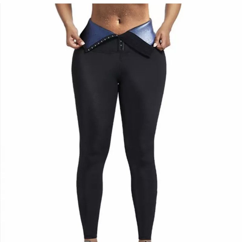  KUMAYES Sauna Leggings for Women Sweat Pants High Waist  Compression Slimming Hot Thermo Workout Training Capris Body Shaper (Black,  Small) : Sports & Outdoors