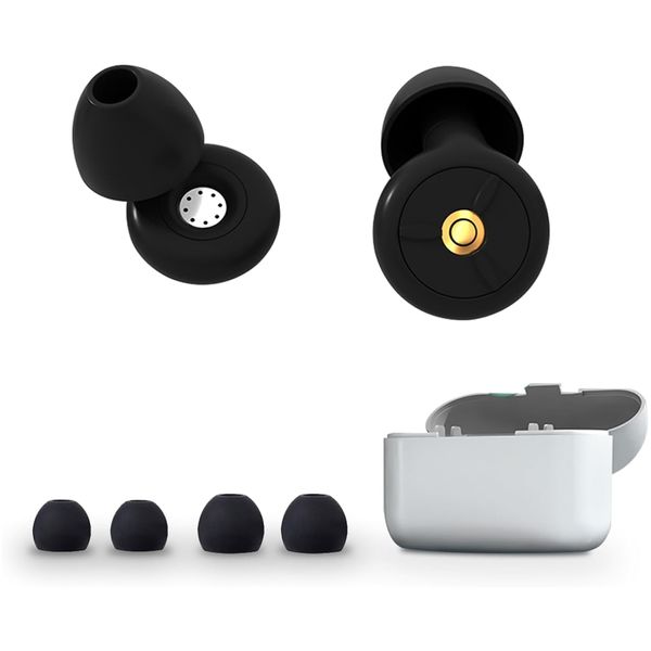 Reusable Silicone Sound Isolation Earplugs Set With Noise Filter For Sleep