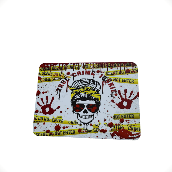 True Crime Junkie - Mouse Pad