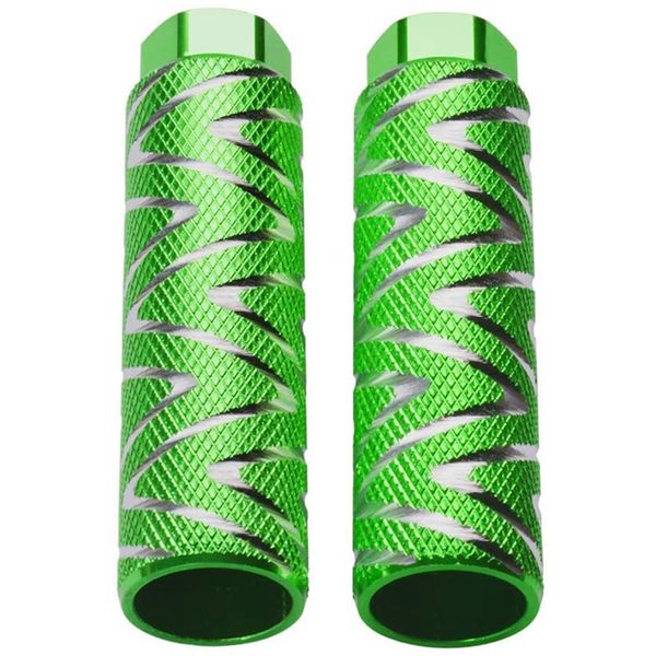 2 Pcs Aluminum Alloy Bike Pegs Bmx Pedals Fit 3/8 Inch Axles