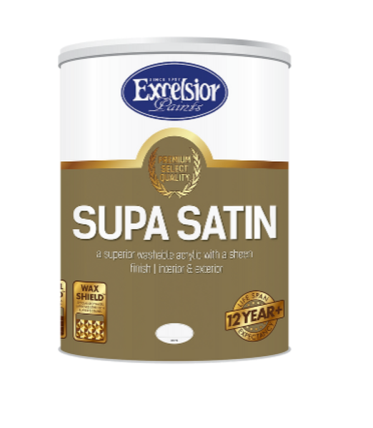 Premium Supa Satin Acrylic white 20lt