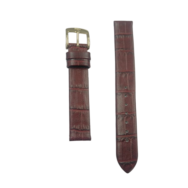 Alligator Grain Watch Strap - 14mm