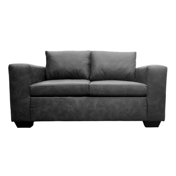Oh So Suite 2 Seater Square Arm Sofa Premium Mottle Grey