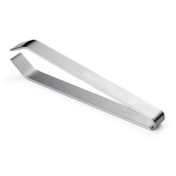 Flat Metal Fish Bone and Hair Plucking Tweezers