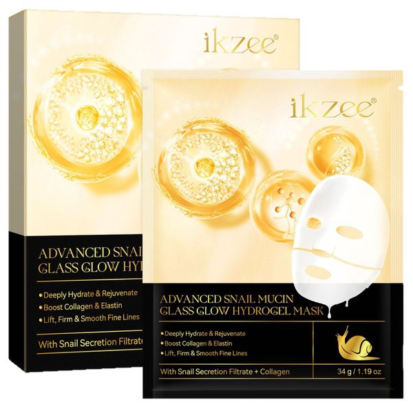 Advanced Snail Mucin Glass Glow Hydrogel Mask-Hydrate and Rejuvenate