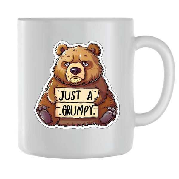Grumpy Coffee Mugs for Men Women Trendy Animal Lovers Graphic Cup Gift 197