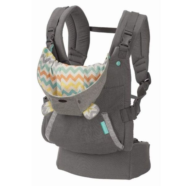 Baby Ergonomic Wrap Belt Strap Multi-Function Baby Carrier - Dark grey