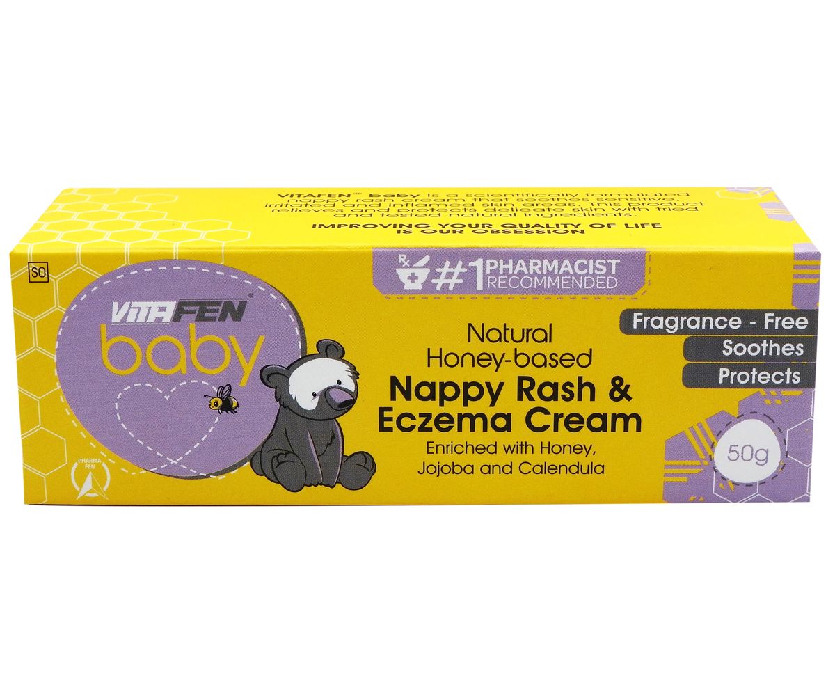 Vitafen Baby Nappy Rash & Eczema Cream 50g Shop Today. Get it
