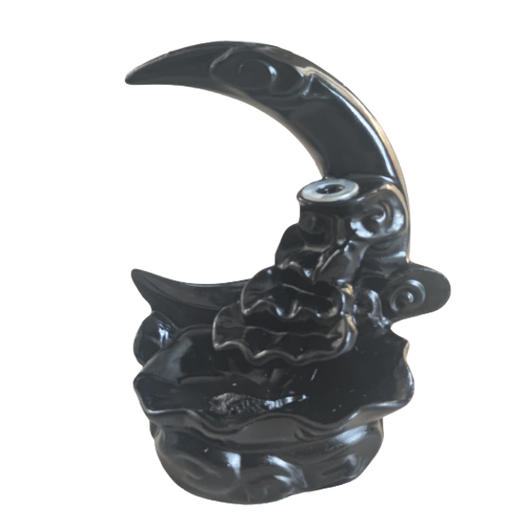 Moon Shaped BackFlow Incense Burner Shop Today. Get it Tomorrow