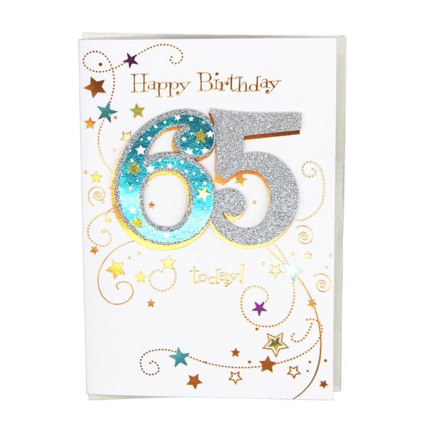 Happy 65th Birthday card