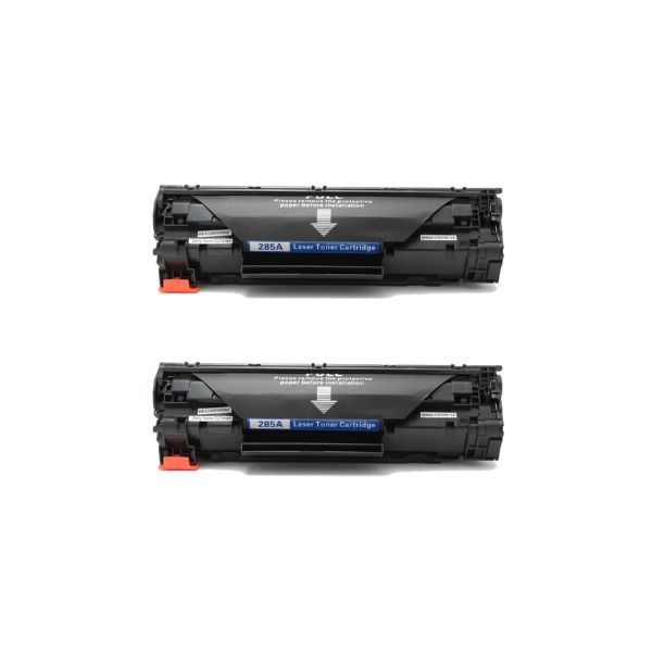 Inksaver HP CE285A / 285A / 85A Pack of 2 Compatible Black Toners