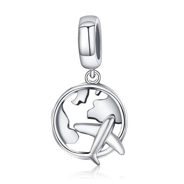 Charms Forever 925 Sterling Silver Jetsetter Charm by ASR