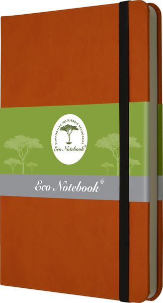 Eco Notebook, A5 - Orange