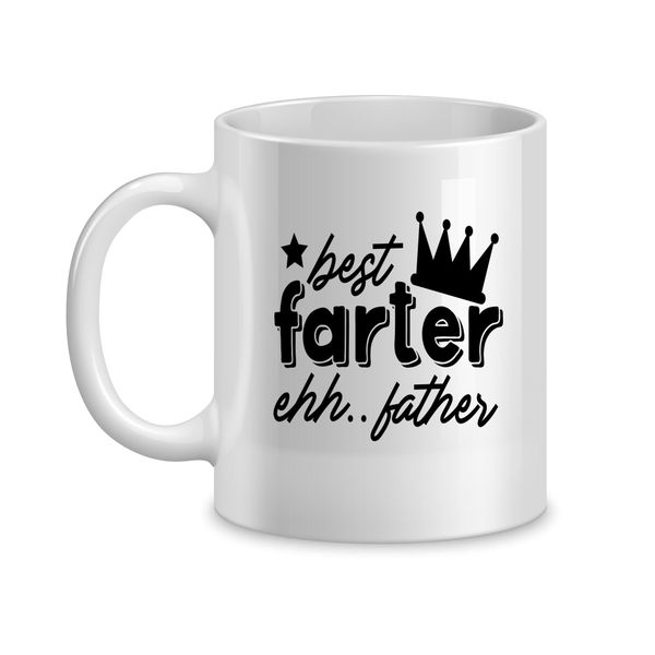 Best Farter Coffee Mug for Him Father's Day Graphic Cups Men Present 051