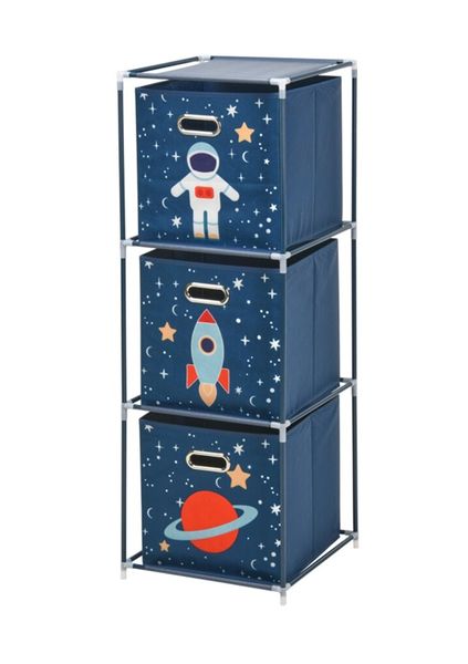 3-Tier Kids Storage Cabinet 35X35X102
