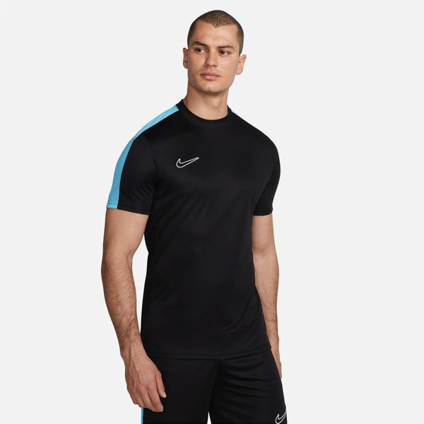 Nike Men's Dri-FIT Academy Short-Sleeve Soccer Top - Black/Blue/White