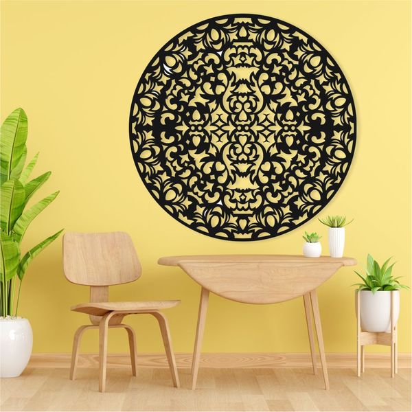 Aluminum Decorative Screen - Geometric Abstract Pattern Circular