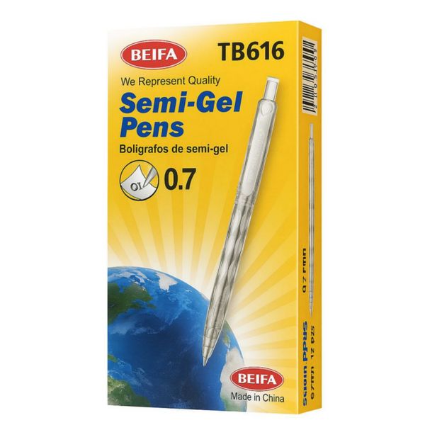 Beifa Black Gel Ink Pen