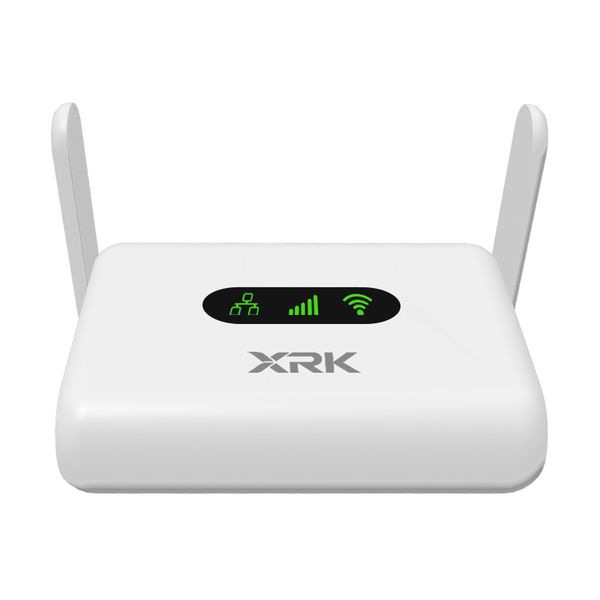 Portable SIM Card and RJ45 Port Shared Hotspots Foldable Antenna 4G Router
