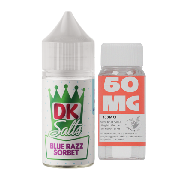 Donut King Blue Razz Sorbet 50mg 30ml Longfill Kit