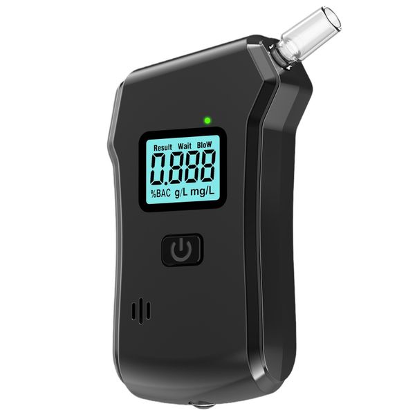 NEPZ High-Precision Alcohol Tester - LCD Display with Extra Mouthpieces