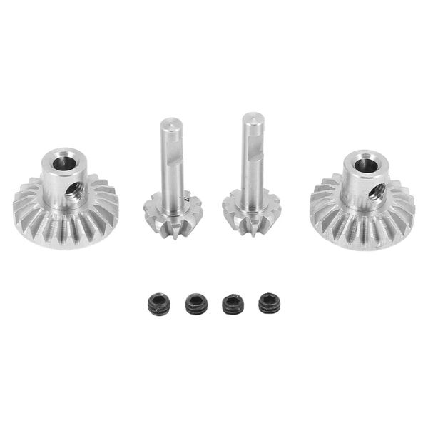 4Pcs Steel Front And Rear Axle Gear For Wpl B24 B36 C14 C24 Mn D90