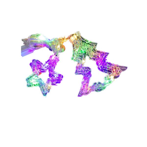 Christmas Tree Lights with Tree and Star Shapes in Warm White or RGB