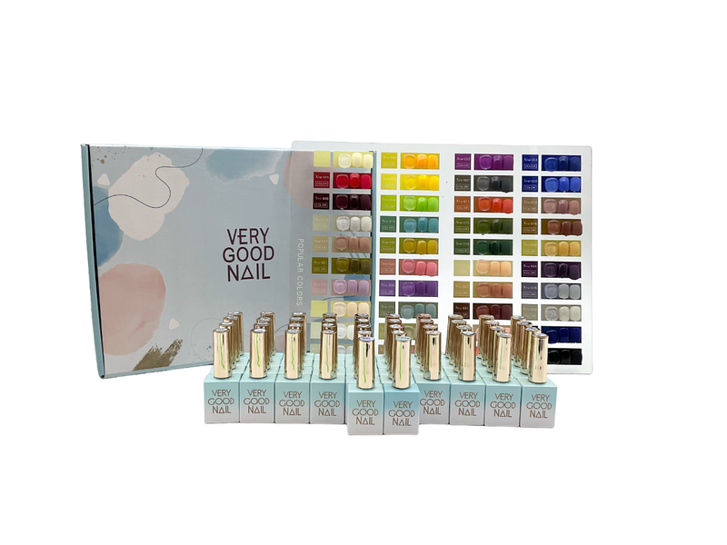 HelloBeautiful - Professional UV/LED Gel Nail Polish 40 Colours+Colour Board