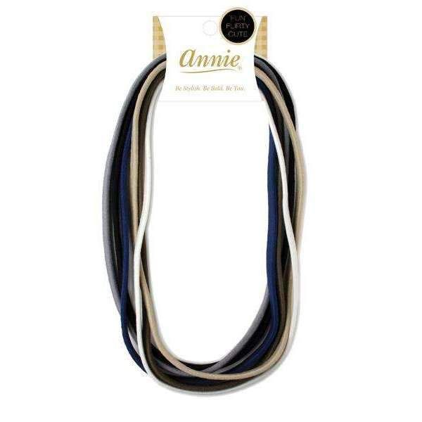 Annie - Ann08619 Headband 18" 6ct Asst Color- 6 Pack