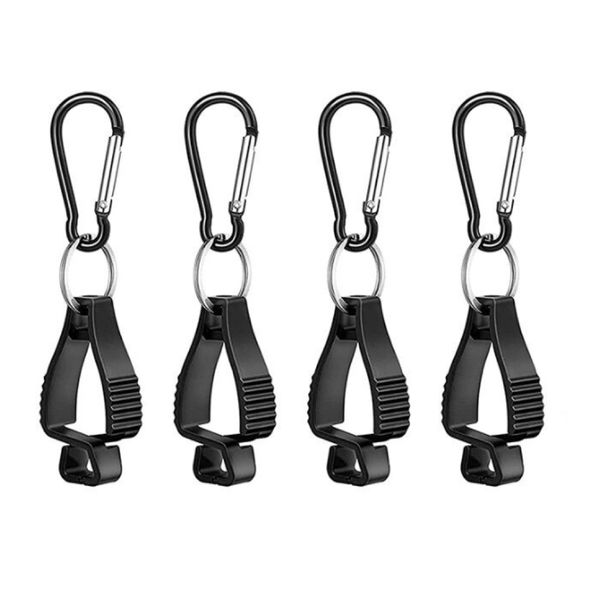 Camping Glove Clip Holder Hanger Guard Labor Work Clamp Set of 5