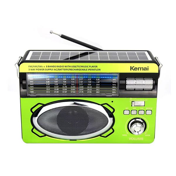 TechPro Kemai MultiMedia Solar Rechargeable Radio