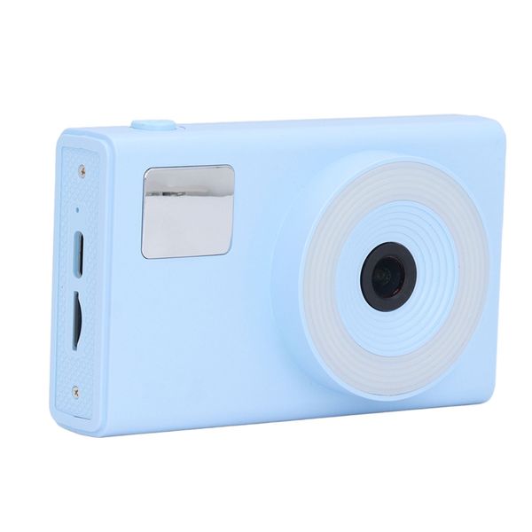4K UHD Digital Cam, 48MP, 16X Zoom, 2.4" Screen, 32GB, For Students, Blue