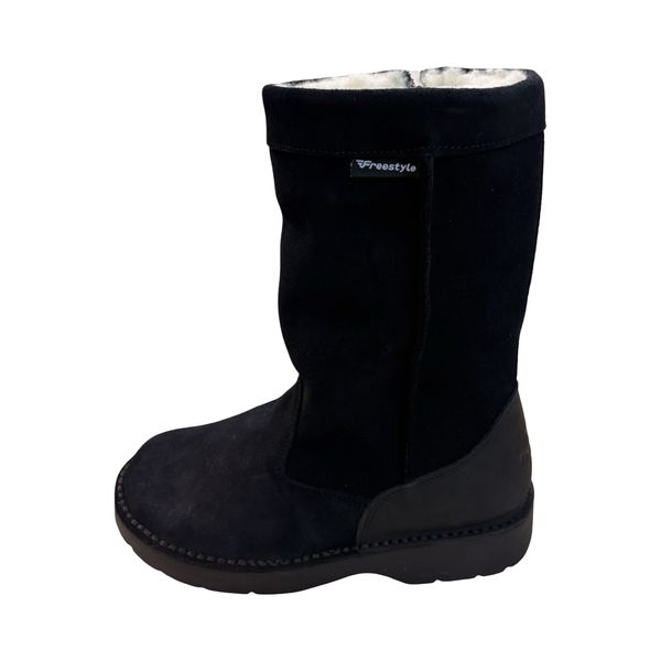 Men's Genuine Suede Leather Boots - Wool-Lined Winter Boots