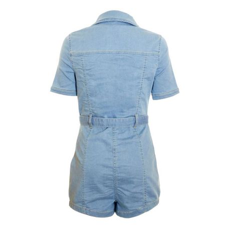 ladies denim playsuit