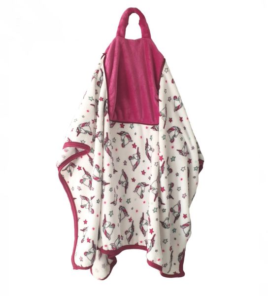 Convertible Baby Blanket Bag - Unicorn Stars