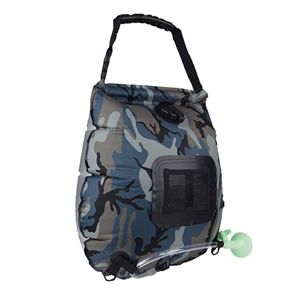 Outdoor Solar Poly Heat Portable Shower Bag 20L