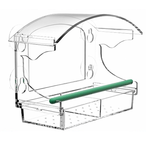 Window Bird Feeder With 4 Strong Suction Cup For Outside For Window