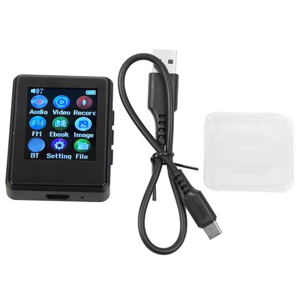 MP3 Player with Bluetooth Portable Music 16GB Memory Card for Video Book