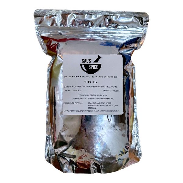 Sal's Spice Paprika Smoked - 1kg