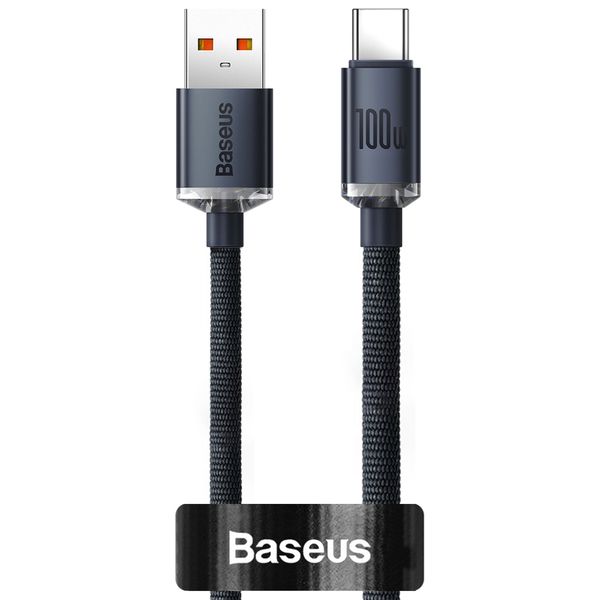 Baseus 100W Crystal Shine Series Fast Charging USB Type-A to Type-C Cabe
