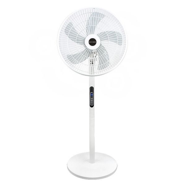White Touch Controlled Floor Fan Electric fan with SpeedControl Cooling