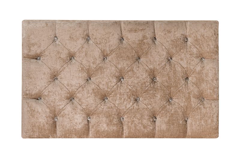 Progressive Impressions, Diamond Buttoned 3 quarter Headboard Size 1170x700