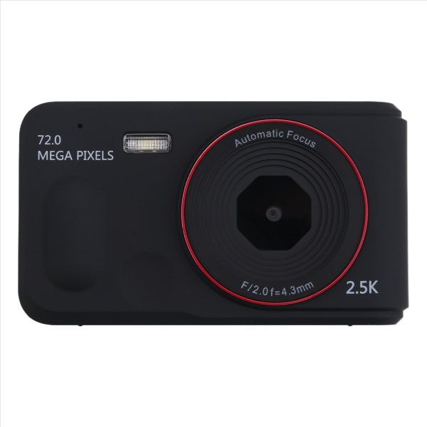 Digital Camera 16X Digtal Zoom Auto Focus 2 5K Hd 72Mp Silver